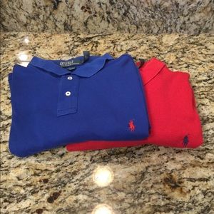 Set of 2! Gently used Ralph Lauren polo shirts. 2x